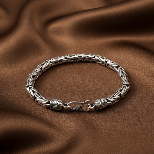 Retro Chain Bracelet | S925 Sterling Silver
