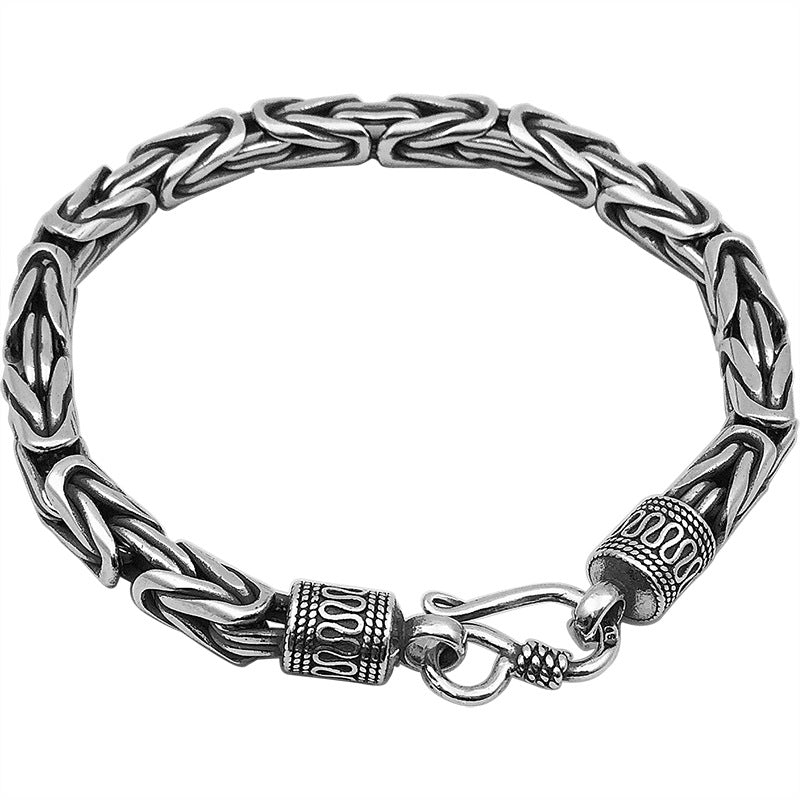 Retro Chain Bracelet | S925 Sterling Silver