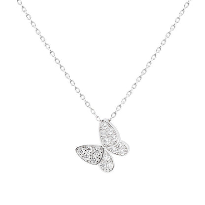 Butterfly Luxe Pendant Necklace | S925 Sterling Silver