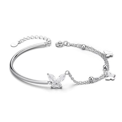 Light Lux Butterfly Bracelet | S925 Sterling Silver
