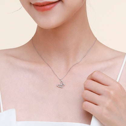 Fairy Butterfly Necklace | S925 Sterling Silver