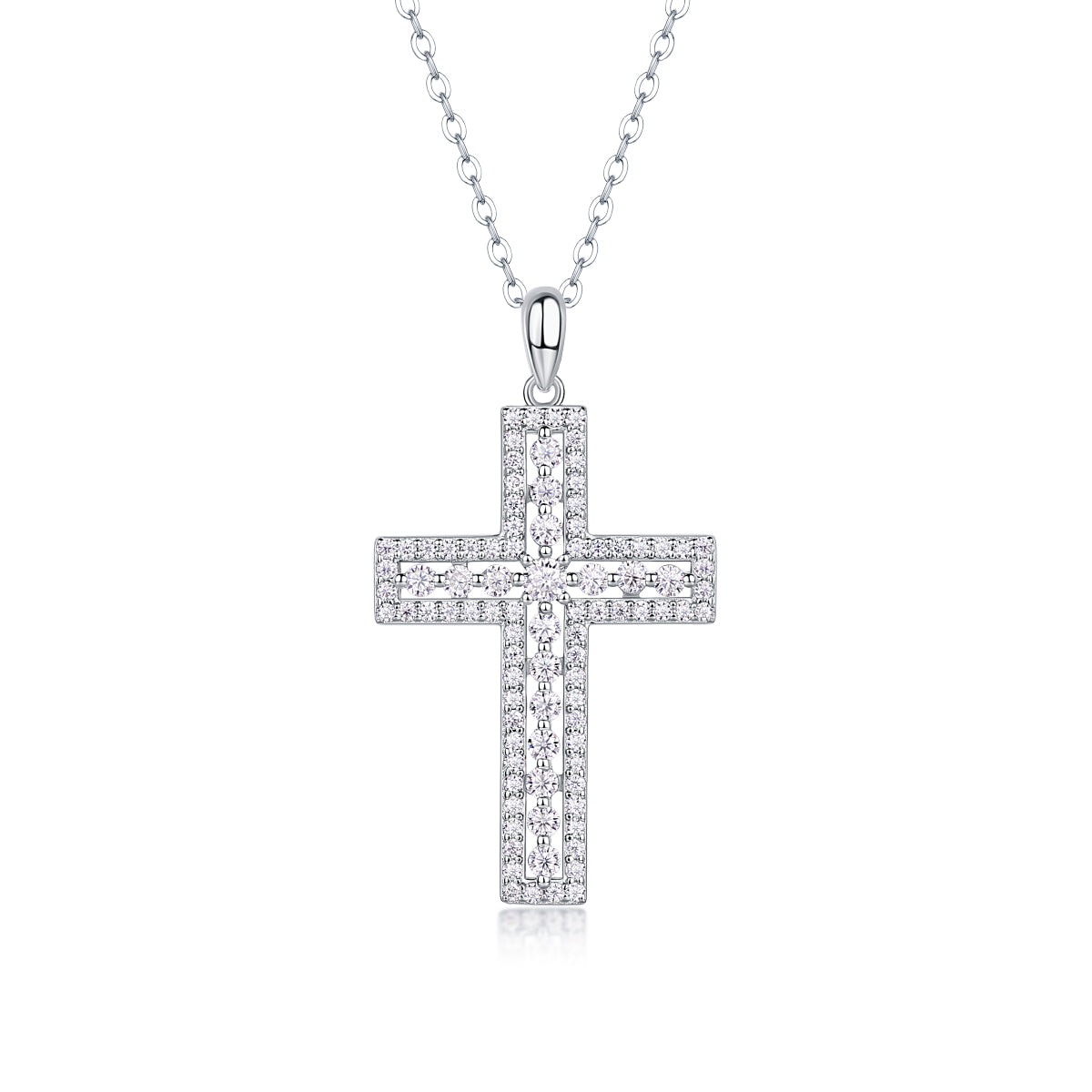 Collier Pendentif Moissanite Shelter | Argent S925