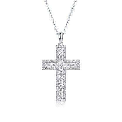 Collier Pendentif Moissanite Shelter | Argent S925