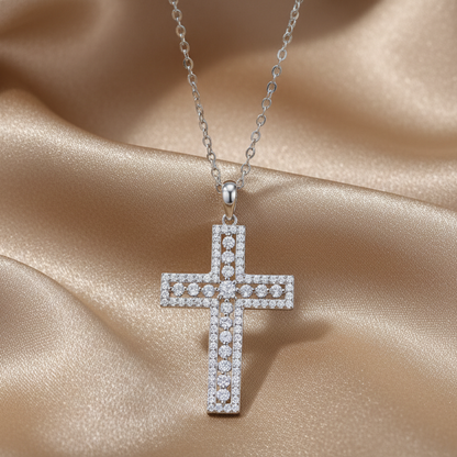 Collier Pendentif Moissanite Shelter | Argent S925