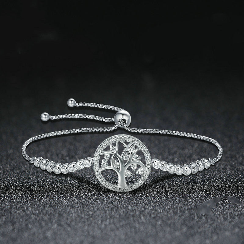 Tree of Life Bracelet | S925 Sterling Silver Symbolic