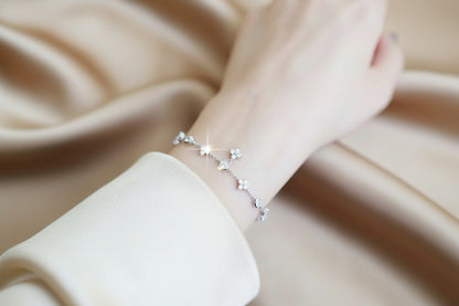 Four-Leaf Clover Bracelet | S925 Sterling Silver