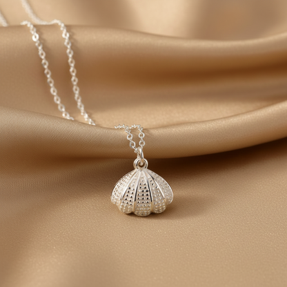 Collier coquillages | Argent massif 925 Inspiration Océan
