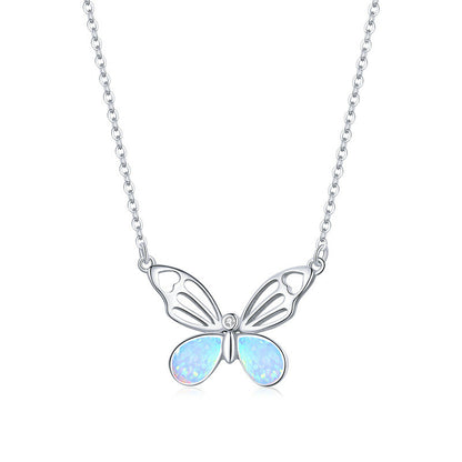 Metamorphosis Butterfly Necklace | S925 Sterling Silver Women's