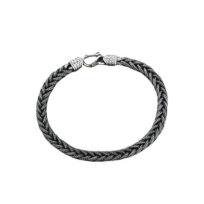 Hand-woven Braided Bracelet | S925 Sterling Silver