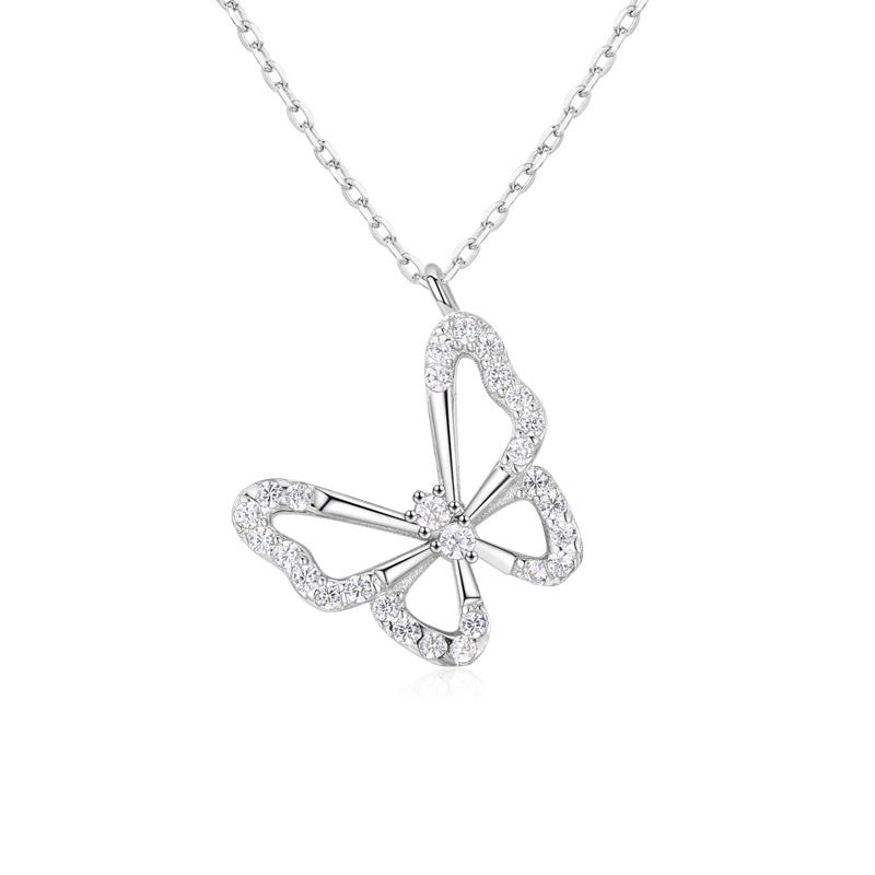 Fairy Butterfly Necklace | S925 Sterling Silver