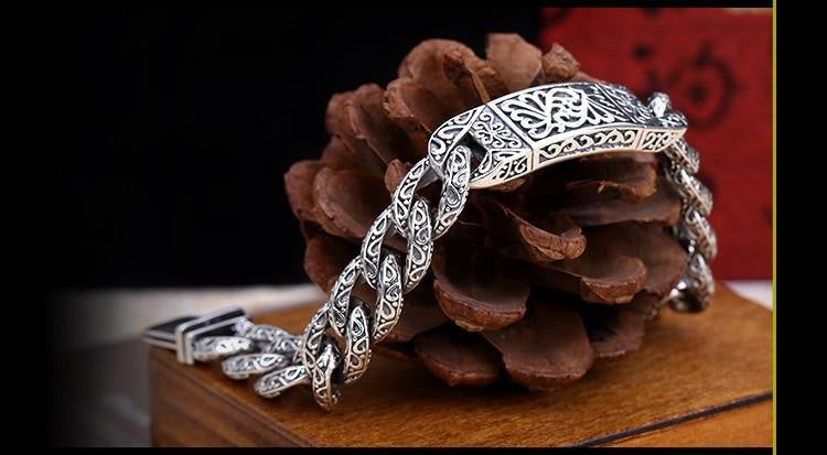 Hollow Carved Petal Bracelet | S925 Sterling Silver