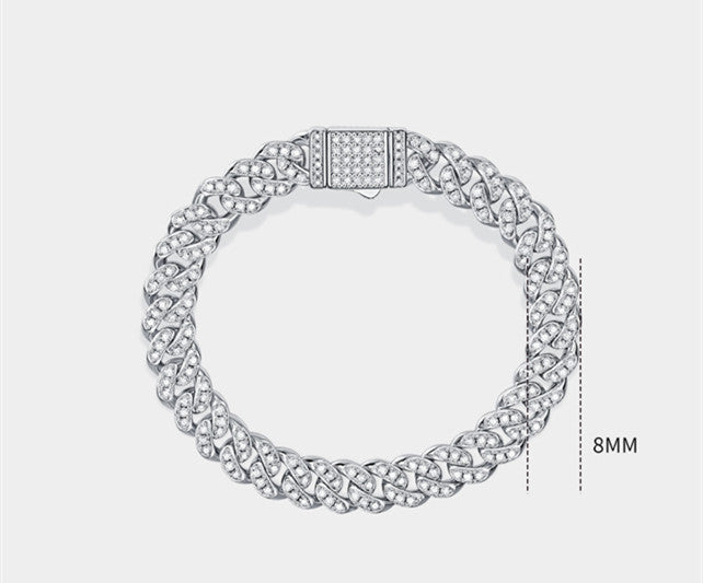 Guiding Light Moissanite Bracelet | S925 Sterling Silver