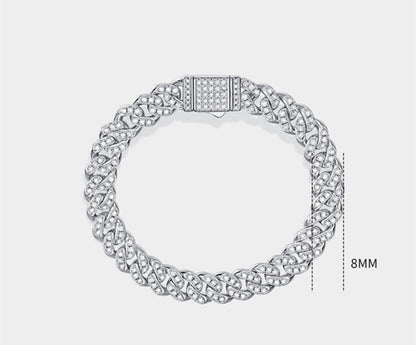 Guiding Light Moissanite Bracelet | S925 Sterling Silver