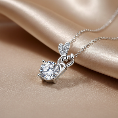 Moissanite Fairy Chain Necklace | S925 Sterling Silver