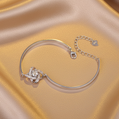 Four-leaf Clover Bracelet | S925 Sterling Silver