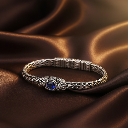 Blue Zircon Bracelet