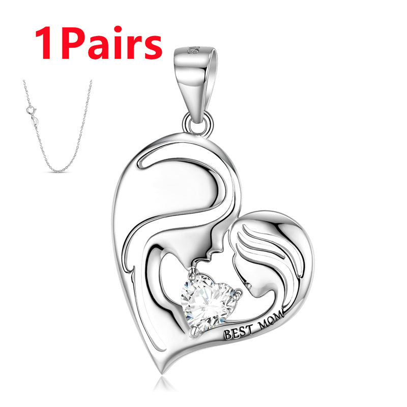 "Best Mom" Necklace | S925 Sterling Silver