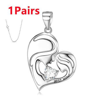 "Best Mom" Necklace | S925 Sterling Silver