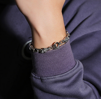 Domineering Keel Bracelet | S925 Sterling Silver