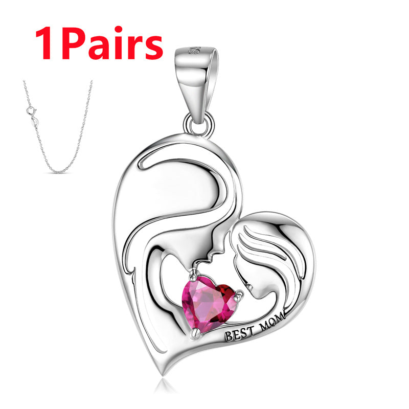 "Best Mom" Necklace | S925 Sterling Silver