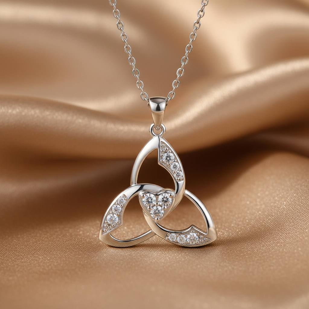 Celtic Knot Necklace - Close-Up