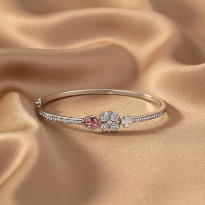 Clover Bracelet Flat Lay