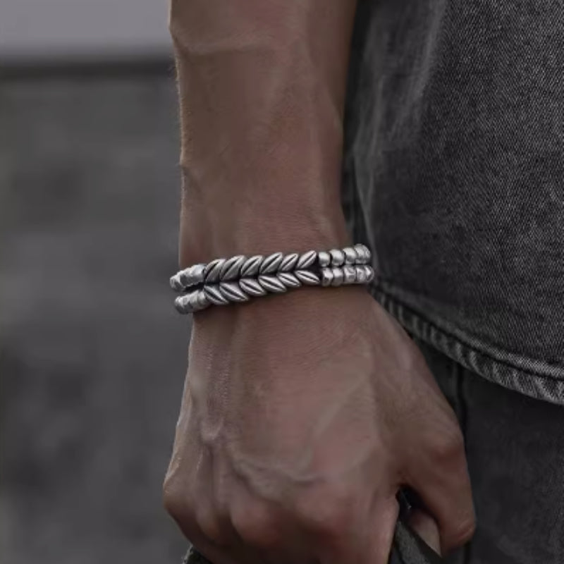 Wheat Ear Bracelet | S999 Sterling Silver