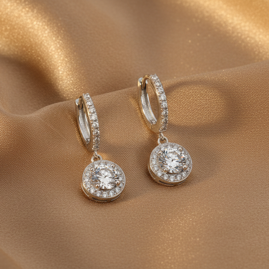 Youth Moissanite Stud Earrings | S925 Sterling Silver