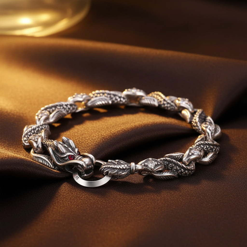 Dragon Bracelet Detail - Regenerated