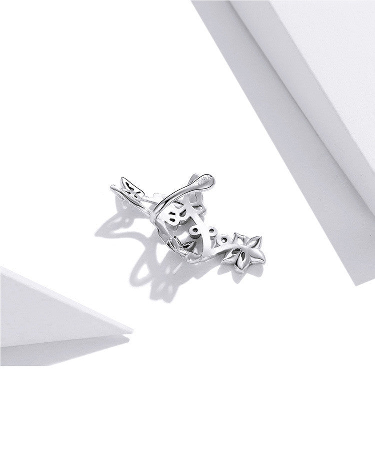 Butterfly Vine Ear Clip | S925 Sterling Silver No-Pierce