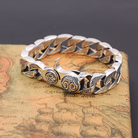 Spring Hole Pop Bracelet | 925 Sterling Silver Thai Silver