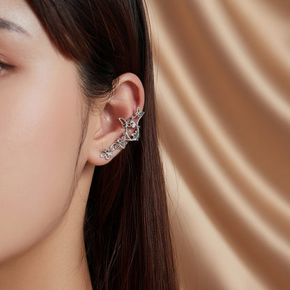 Butterfly Vine Ear Clip | S925 Sterling Silver No-Pierce