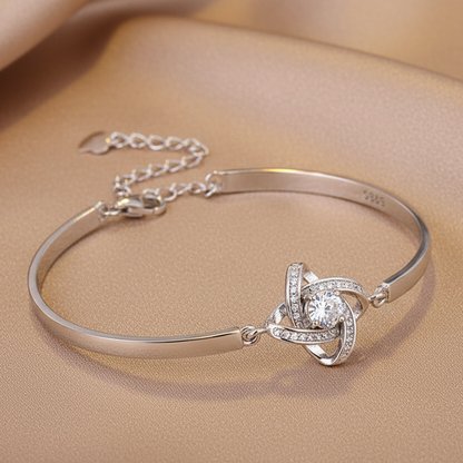 Four-leaf Clover Bracelet | S925 Sterling Silver