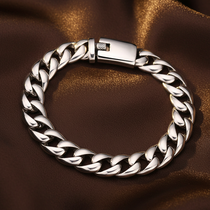Glossy Cuban Bracelet