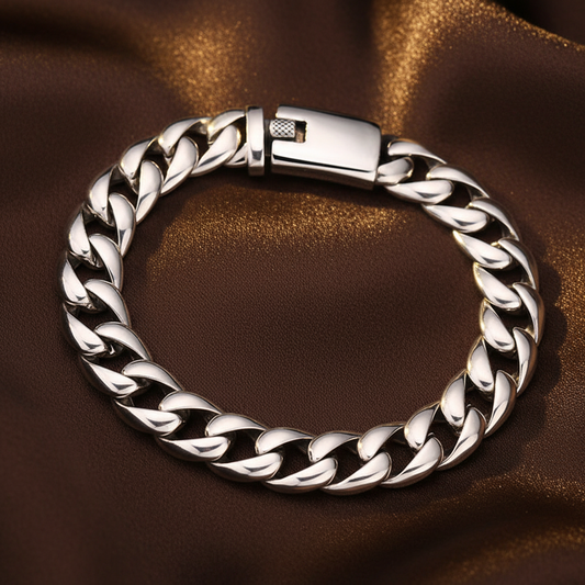 Glossy Cuban Bracelet