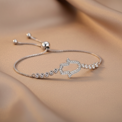 Hamsa Bracelet - Angle