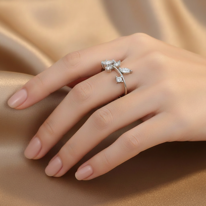 Olive Branch Ring - Swapped on Hand