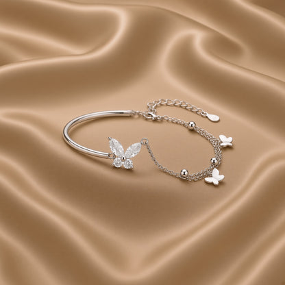 Light Lux Butterfly Bracelet | S925 Sterling Silver