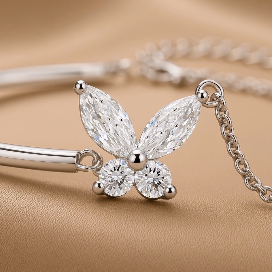Butterfly Transformative Bracelet | S925 Sterling Silver