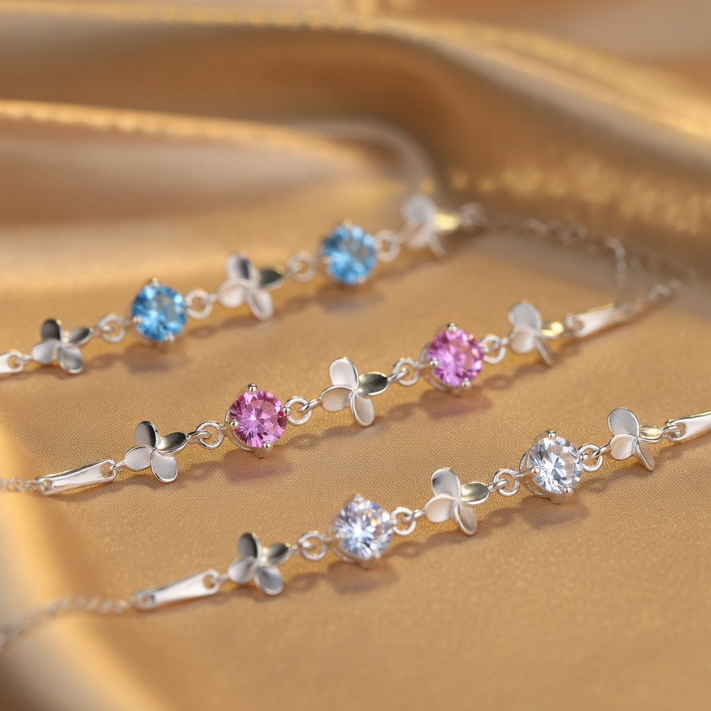 Lucky Clover Bracelet | S925 Sterling Silver