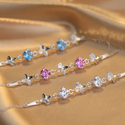 Lucky Clover Bracelet | S925 Sterling Silver