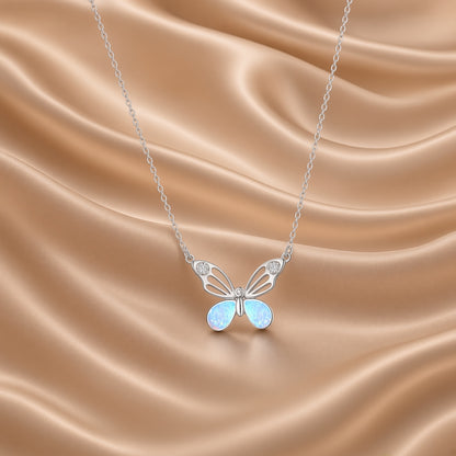 Metamorphosis Butterfly Necklace | S925 Sterling Silver Women's