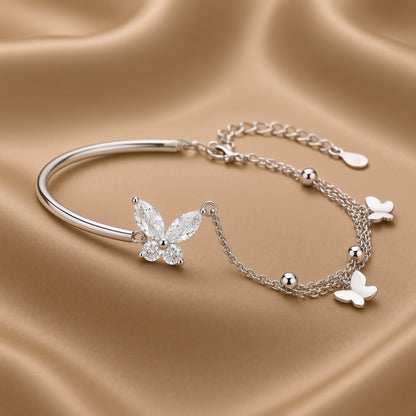 Light Lux Butterfly Bracelet | S925 Sterling Silver