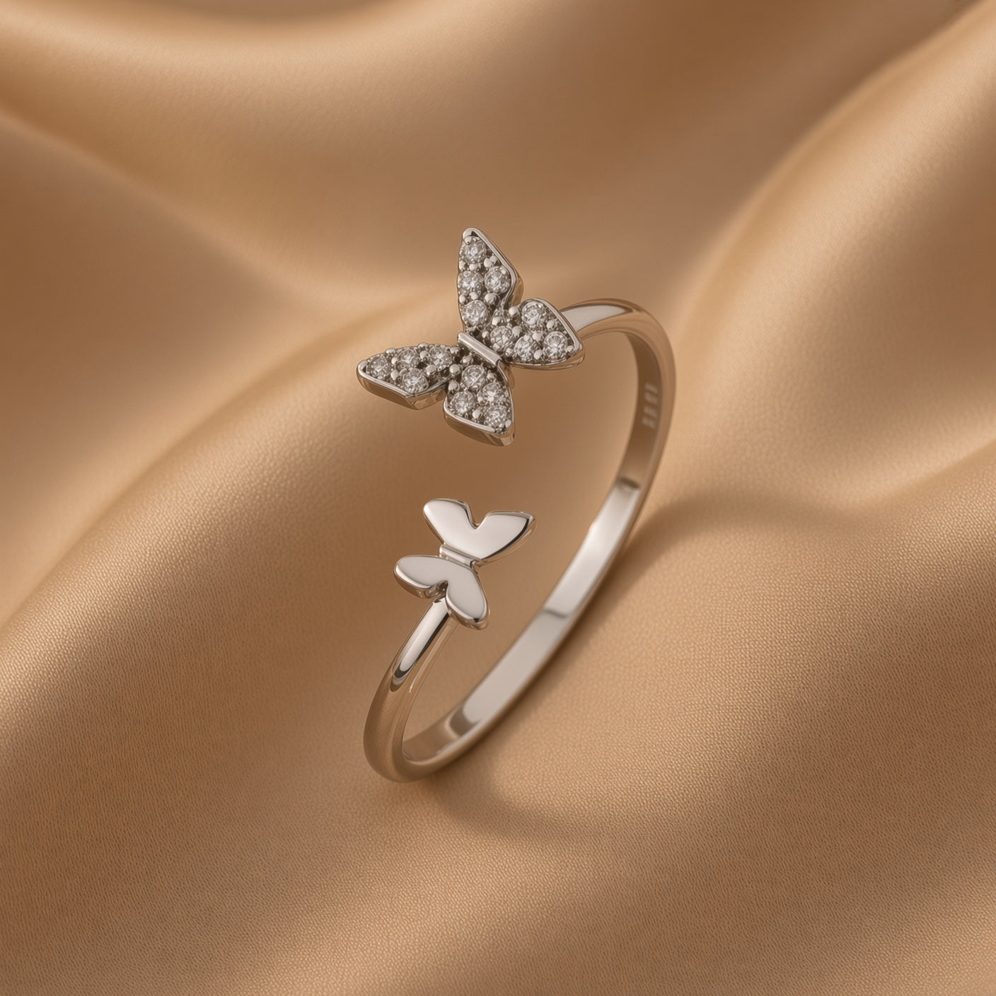 Butterfly Duality Ring | S925 Sterling Silver
