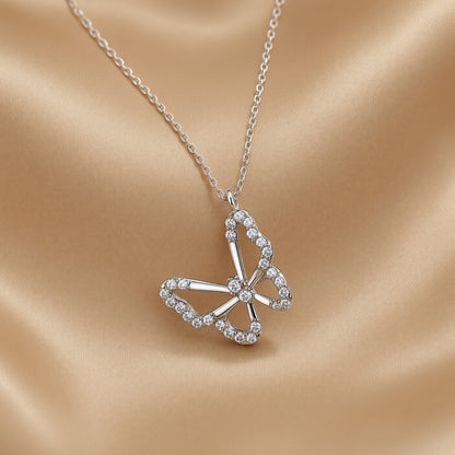 Fairy Butterfly Necklace | S925 Sterling Silver
