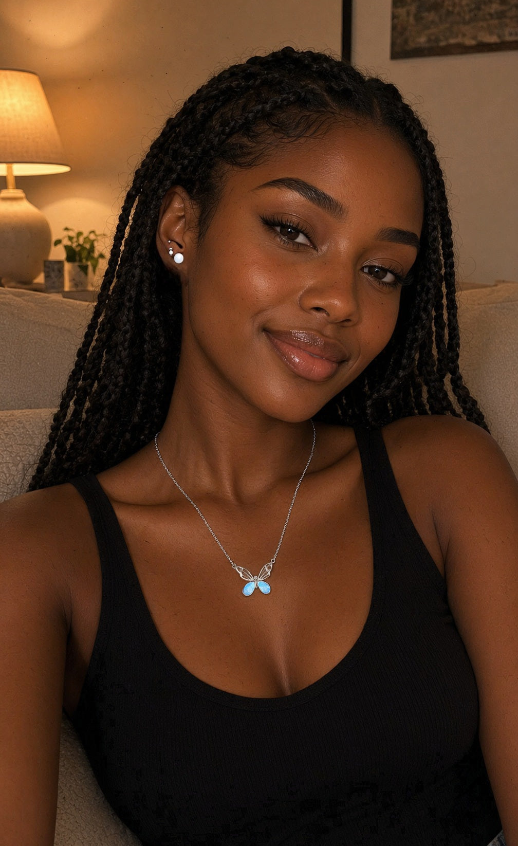 Butterfly Metamorphosis Necklace | S925 Sterling Silver