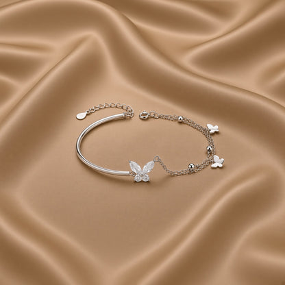 Light Lux Butterfly Bracelet | S925 Sterling Silver