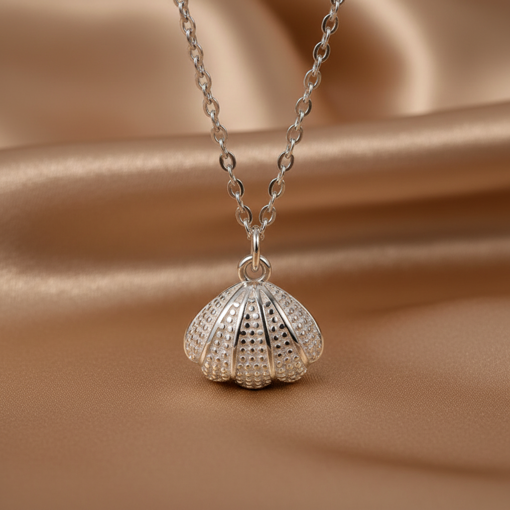 Sea Urchin Shell Necklace